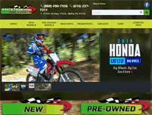 Tablet Screenshot of hatfieldmccoypowersports.net